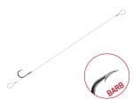 Kötött horog Delphin FLR Loop / 6db 1
