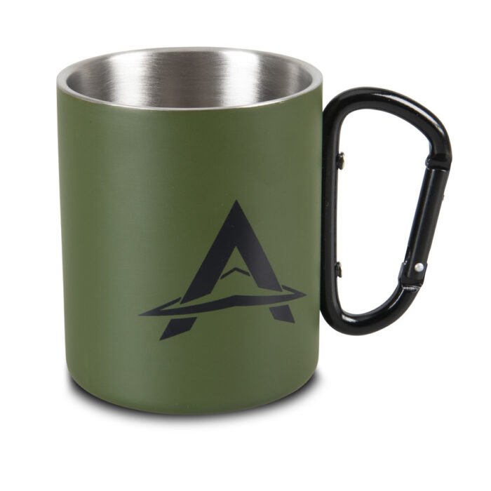 ANACONDA Carabiner Mug 300ml Stainless Steel fém kávéscsésze - Image 2