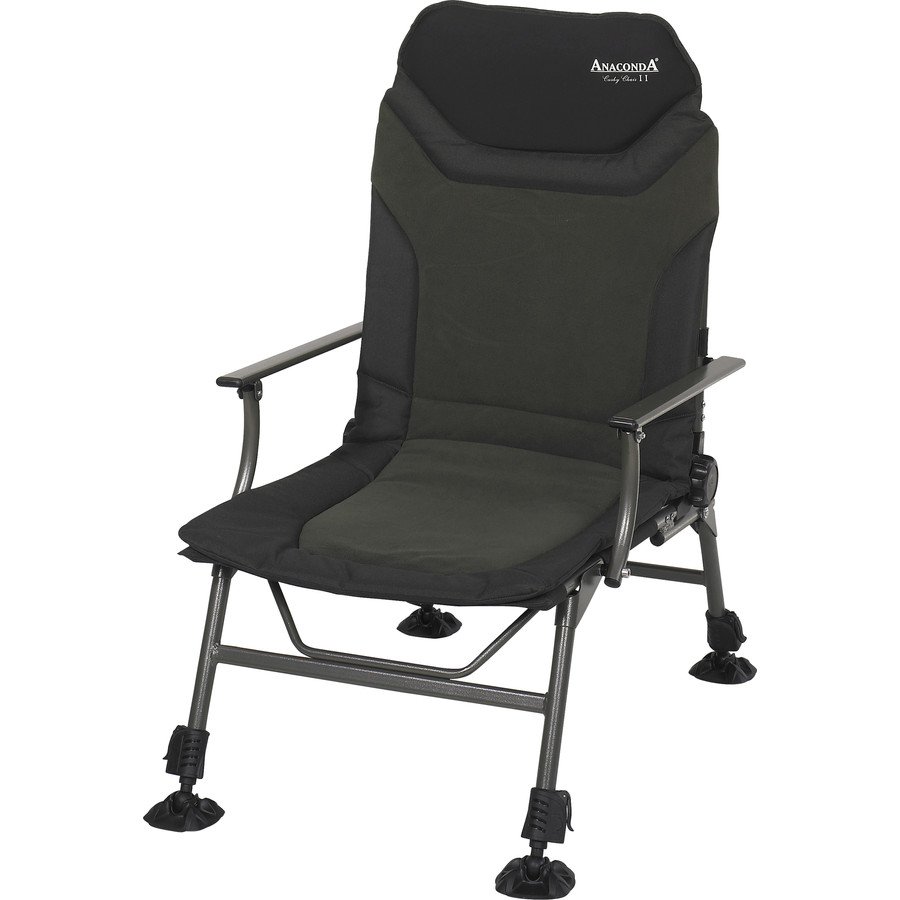 9734505.jpg ANACONDA Carp Chair II kempingszék / 165kg terhelhetőség / 54X54cm ülőfelület / 67cm mags hátámla - Image 1